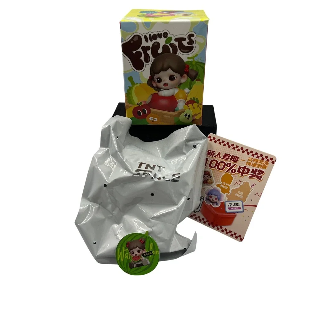 TNTSPACE I Love Fruits Watermelon Girl Confirmed Mini Figure Sealed Blind Box
